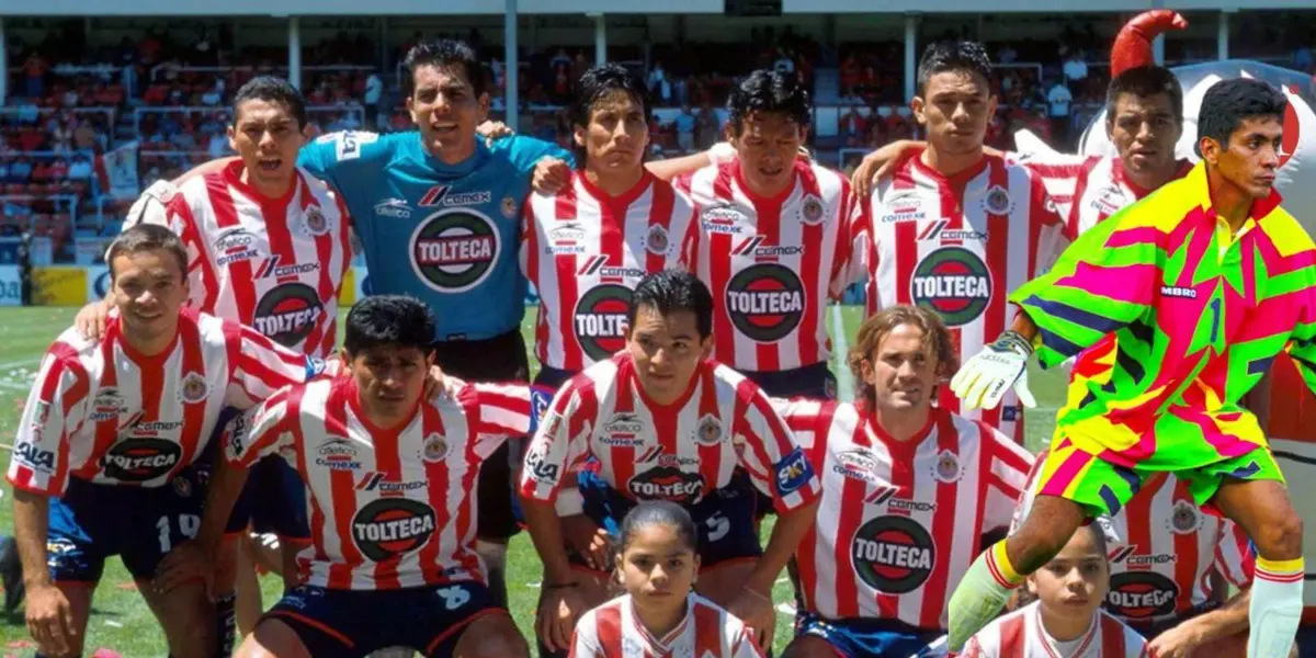 Portó la camiseta del chiverio, le hizo gol a Jorge Campos, ahora vende comida en un mercado