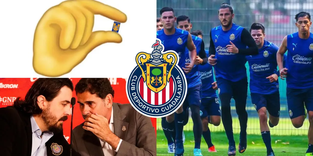 Quería triunfar en Chivas, pero lo rechazaron ahora se conformaría con los chiquitines. 