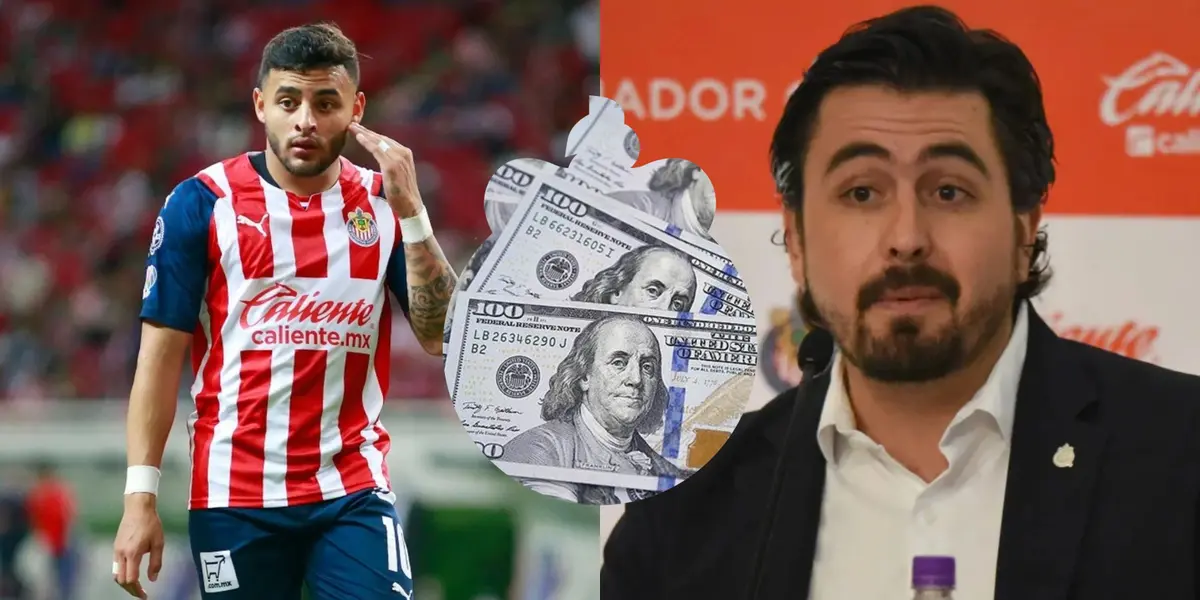 Revelan la cifra que Chivas pediría por dejar salir a Alexis Vega. 