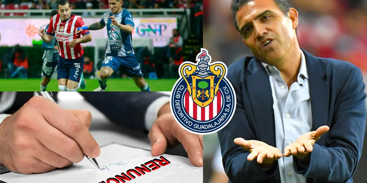 Ricardo Cadena se excusó atrás del resultado entre Chivas y Pachuca y habla sobre su renuncia al Rebaño