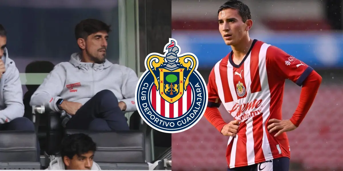 Sebastián Pérez Bouquet no jugó con Chivas y no apareció ni con el Tapatío. 