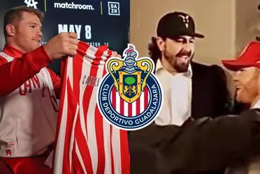 Tras haber sido visto con el boxeador Saúl Álvarez, finalmente Amaury Vergara confesó si le vendería Chivas.