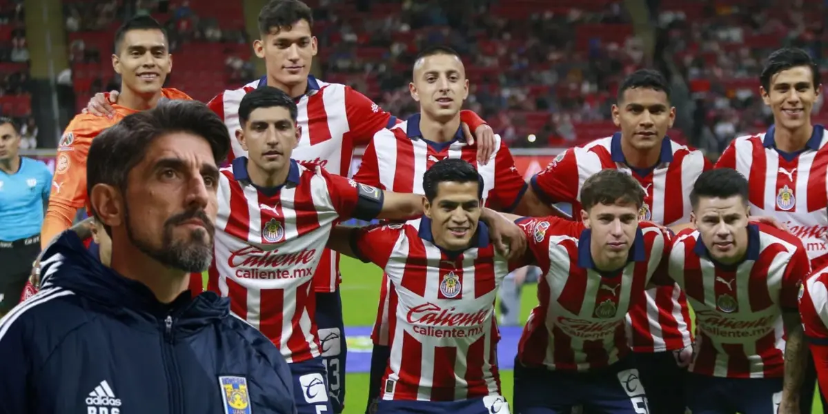 Veljko Paunovic junto a jugadores de Chivas / FOTO GETTY IMAGES