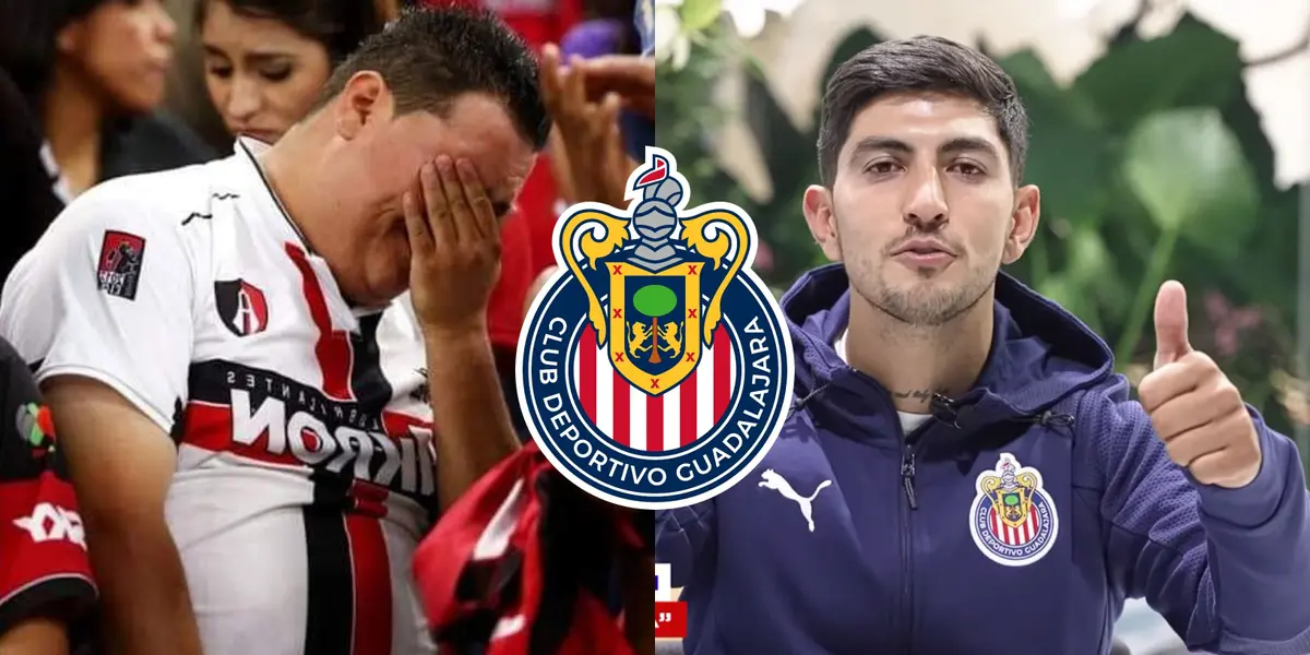 Víctor Guzmán dio sus primeras palabras como jugador de Chivas e hizo llorar a la afición de los amargos. 