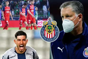 Víctor Guzmán regresaría a Chivas y Ricardo Peláez sacaría a 3 jugadores de cara al Apertura 2022 