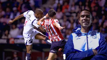 Wacho en el Puebla vs Chivas/FOTO: X Club Puebla